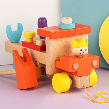 EcoToys TechTruck | Interaktive Spielzeugauto - Kreatives Bauen und Entdecken